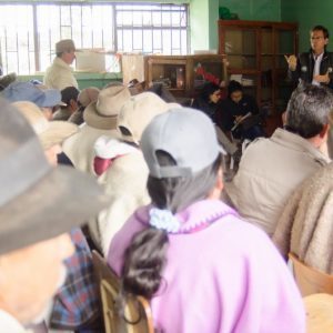 Comunidad de Las Cañas avanza en la implementación de estrategias para el cuidado y conservación de sus zonas de páramo