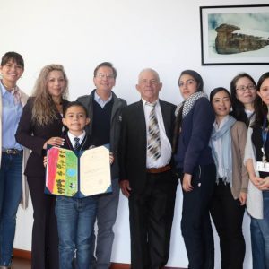 Foto Corpoboyacá y Agencia JICA exaltaron a finalistas de la 19 Exposición Mundial de Arte Infantil 