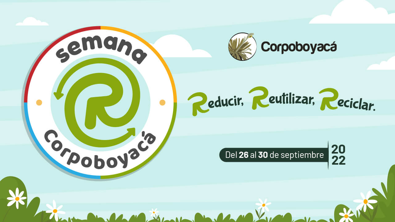 Foto Corpoboyacá realizará la semana R – Reducir, Reutilizar y Reciclar