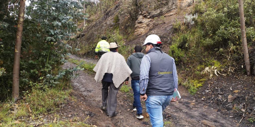 Foto Corpoboyacá continúa su compromiso en contra de la minería ilegal en la provincia de Sugamuxi